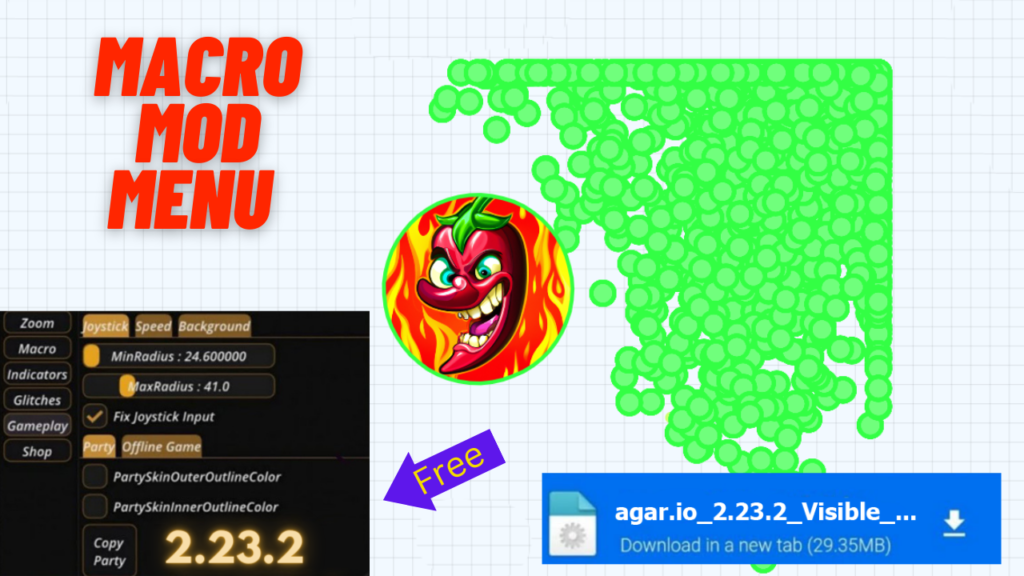 Agario Macro Mod Menu Agario Macro Mod Menu